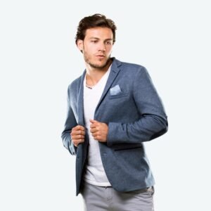 Blue suit
